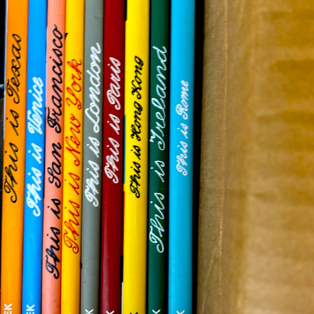 Full set of M Sasek Children Books perfect condition
